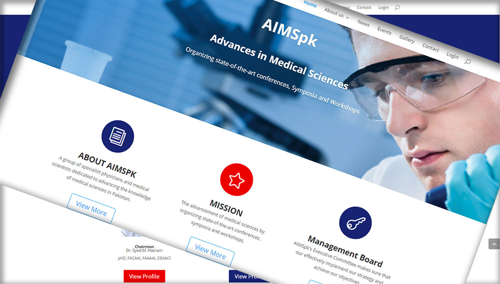 Design and Development of AIMSPK Website: